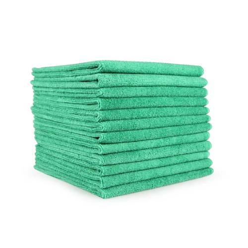 Hospeco® Heavy-Duty Microfiber Cloths, 300 GSM, 12
