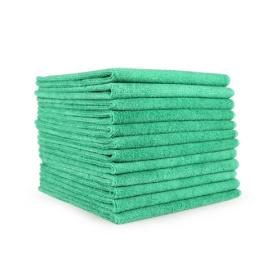 Hospeco® Heavy-Duty Microfiber Cloths, 300 GSM, 12