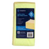 Hospeco® Heavy-Duty Microfiber Cloths, 300 GSM, 12