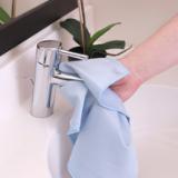 Hospeco® Glass Cleaning Microfiber Cloths, 16