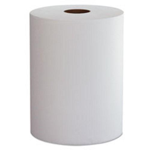 HARDWOUND ROLL TOWELS  WHT  1 PLY  10 X800   6RL CS