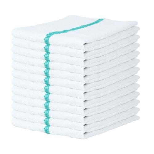 14x17 30 OZ Bar Mops Green Stripe