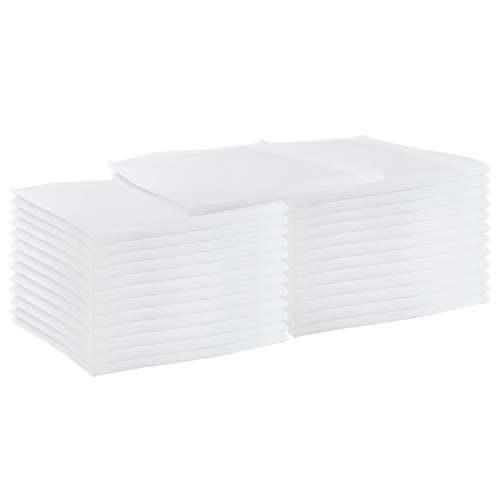 20x20 White Spun Poly Napkins