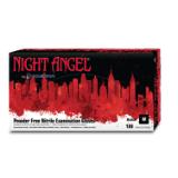 Art Noir® Night Angel® Nitrile Powder-Free Exam Gloves, 10x100, Black, 4 mil - Medium NGL225