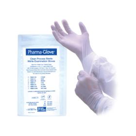 Pharma-Glove™ Sterile Nitrile Exam Gloves, Powder-Free, 50 pr/bg - 4 bgs/cs, White, 5 mil - 3XL PGNS12-3XL