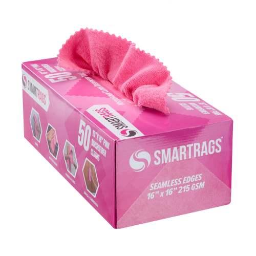 Hospeco® SmartRags® Medium-Weight Microfiber Cloths, 215 GSM, 16
