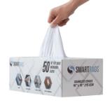 Hospeco® SmartRags® Medium-Weight Microfiber Cloths, 215 GSM, 16