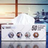 Hospeco® SmartRags® Medium-Weight Microfiber Cloths, 215 GSM, 16