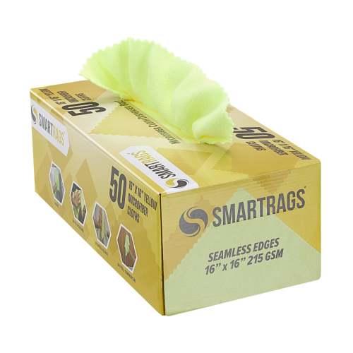 Hospeco® SmartRags® Medium-Weight Microfiber Cloths, 215 GSM, 16