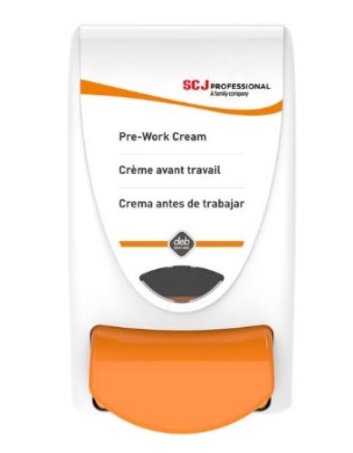 SCJ PROTECT SOAP DISPENSER  1 LTR MANUAL  WHITE
