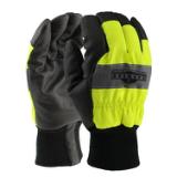 Silver Series™ Hi Vis Thermal Lined Cold Weather Glove, Black/Hi Vis Green, X-Large, 1 pr, 6 pr/bg, 6 bgs/cs RIRWG800XL