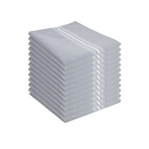 18x22 Reverse Bistro- Grey Napkins