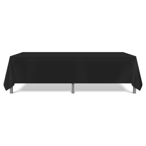 52x114 Black Tablecloths