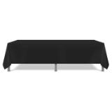 Hospeco™ Mariposa Linens® Tablecloths, Black, 12/pk - 52