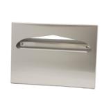 Health Gards® Half-Fold Toilet Seat Cover Dispenser, Stainless Steel, 15.375