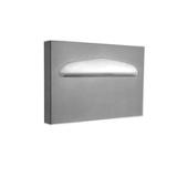 Health Gards® Half-Fold Toilet Seat Cover Dispenser, Stainless Steel, 15.375