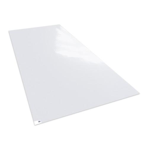WHITE  26 X 45 TACKY MAT  30 SHEETS MAT  4 MATS CASE
