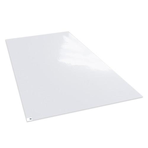 WHITE  36 X 45 TACKY MAT  30 SHEETS MAT  4 MATS CS