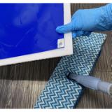 Tacky Traxx® Cleanroom Sticky Mat Frame, White, 28