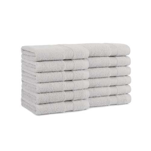 13x13 1.5LB Light Grey Washcloths