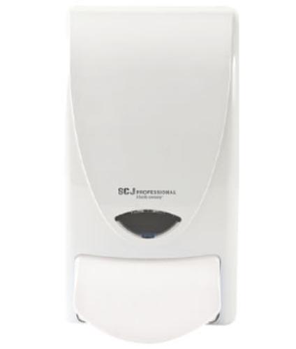 SCJ SOAP DISPENSER  1 LTR MANUAL  WHITE