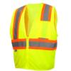 CLASS 2 HI VIS MESH TWO TONE SAFETY VEST, 3X